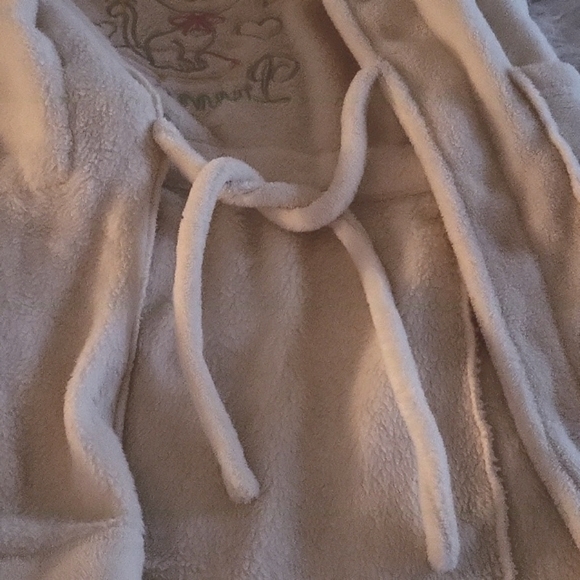 SWEET AND SASSY Girls fleece robe- Purrfect Princess - Picture 4 of 6